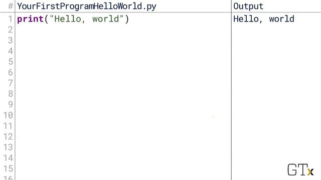 Introduction to Writing Code in Python (1.2.3.0) смотреть онлайн