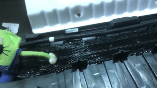 Citroen Jumpy защита радиатора. Установка защитной сетки в бампер (от камней, пробоев радиатора)