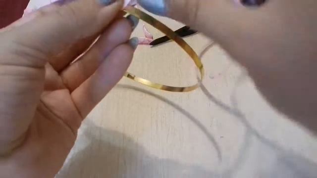 Как обплести ободок двумя лентами. МК /DIY How to make ribbon woven headband смотреть онлайн