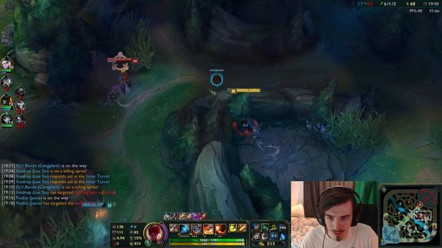 CAN I CARRY WITH LEE SIN? - Road to Masters #1 - League of Legends смотреть онлайн