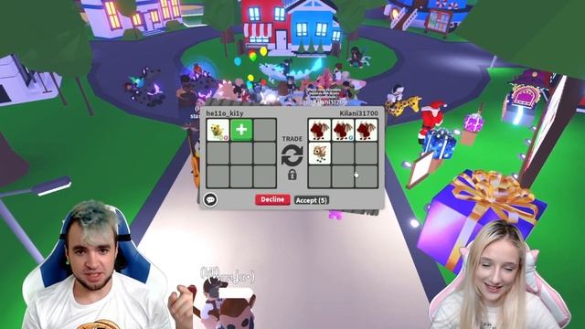 Трейдим неонового Манеки-неко! Neon Манеки-неко в ROBLOX Adopt Me! смотреть онлайн