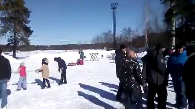Встреча Масленицы на озере белом смотреть онлайн