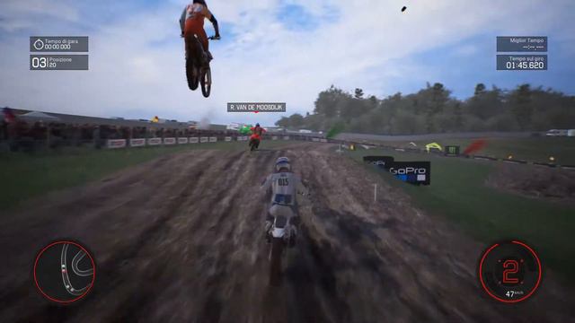 MXGP 2021 | Gameplay CAREER Part 2 KTM 125 2S Matterlay Basin duel 1 vs 1 смотреть онлайн