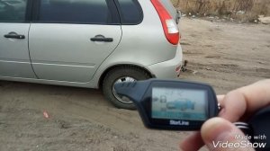 Обзор автосигнализации Starline a91 с дистанционным запуском двигателя на калине хэтчбэк 2007г.!