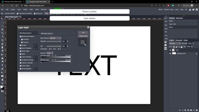 *FREE* METAL TEXT LAYER STYLE! (Photoshop/Photopea .ASL) смотреть онлайн