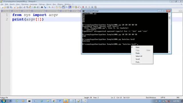 Python Tutorial | Command Line Arguments in Python |Output Statements | MS Technologies смотреть онлайн