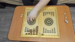 Как играть в короткие нарды (backgammon)