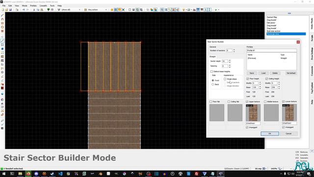 GZDoom Mapping - Creating Stairs - Tutorial 10 | Ultimate Doom Builder(UDB) смотреть онлайн