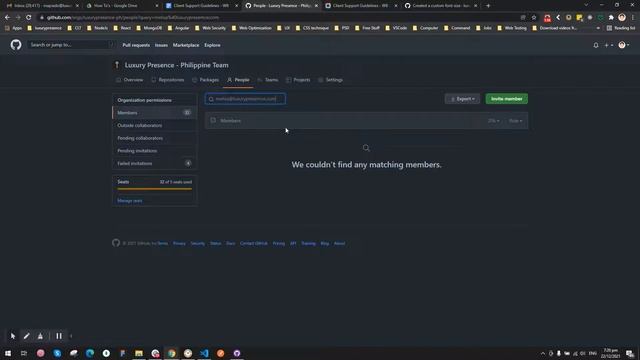 How to invite members into GitHub organization смотреть онлайн