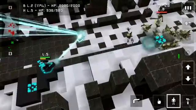Block Fortress War - Zomblock 4 (With Blockbots) смотреть онлайн