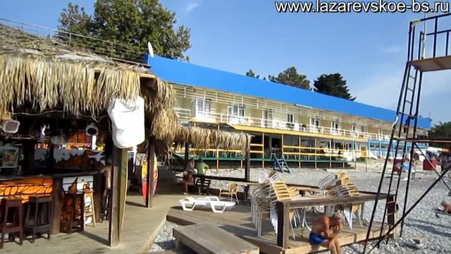 Курортный поселок Лазаревское. Семейный отдых на море смотреть онлайн