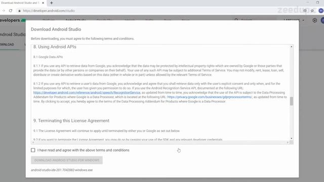 Installation and Setting up of Android Studio 10 смотреть онлайн