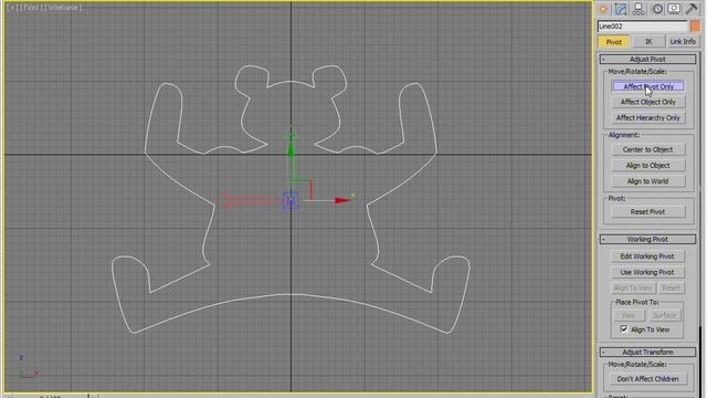 3D Max. 4. Основы моделирования, создание и редактирование сплайнов. смотреть онлайн