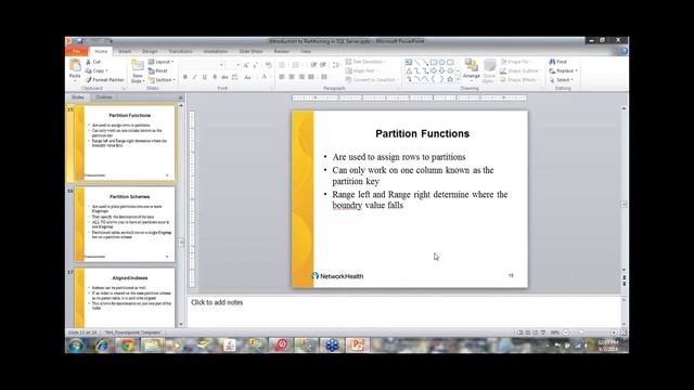 Treating Tables Like Legos, Partitioning Basics смотреть онлайн