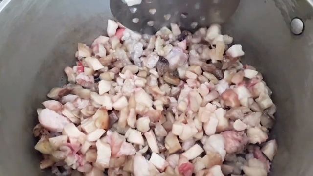 Тоң май жасау.Говяжий жир чистый продукт. смотреть онлайн