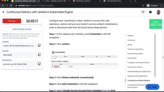Continuous Delivery with Jenkins in Kubernetes Engine GSP051 смотреть онлайн