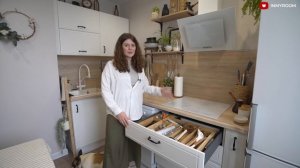 Супруги сделали свой первый ремонт в типовой панельке П46 и бюджетно обустроили кухню на 8 м²