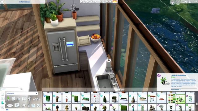 SIMS 4 | Speed Build | LAKESIDE CABIN | NoCC