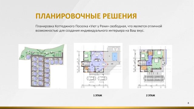 Презентация КП «Уют у Реки» смотреть онлайн