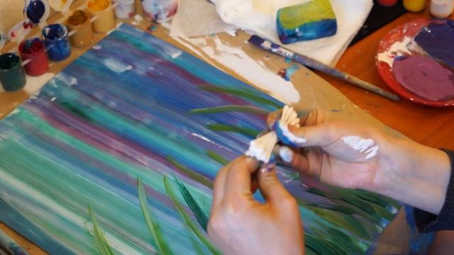 Полевые цветы, учимся рисовать! смотреть онлайн