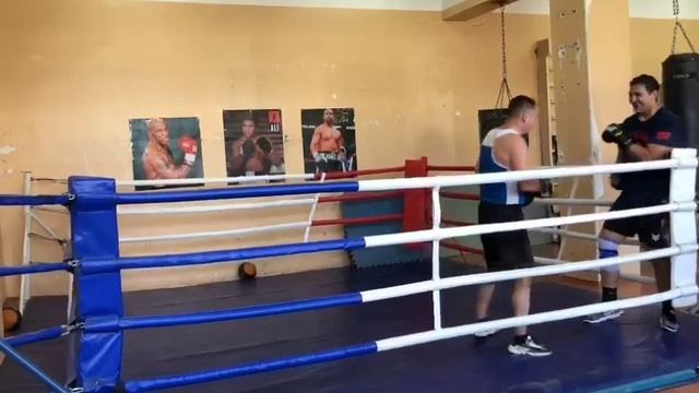 Бокс учебный спарринг... смотреть онлайн