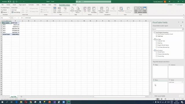 Создание OLAP-куба в Microsoft Analysis Services(Creating OLAP-cube In Microsoft Analysis Services)