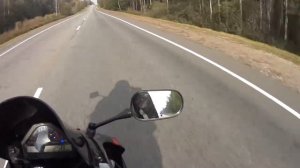 МОТО ПОГОНЯ НА СПОРТБАЙКЕ ПОД 300 КМ  . Хонда CBR 1000rr погоня от ментов полиция