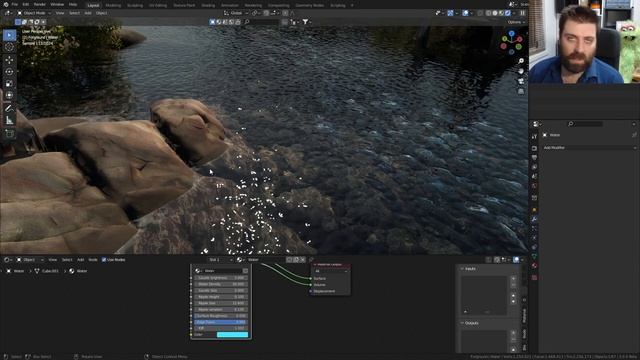 Blender Procedural Water Material (Creates Caustics) смотреть онлайн