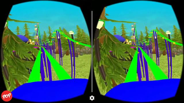 VR Roller Coaster Simulator - Cardboard Theme Park VR Roller Coaster for Google Cardboard (Free) смотреть онлайн