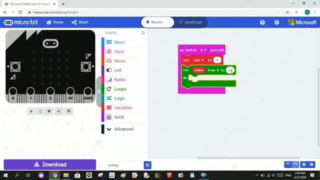 Онлайн-уроки | Программирование C BBC Micro:bit | Урок 16