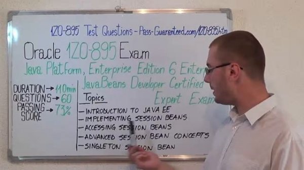1Z0-895 – Java Exam JavaBeans Developer Test Expert Questions