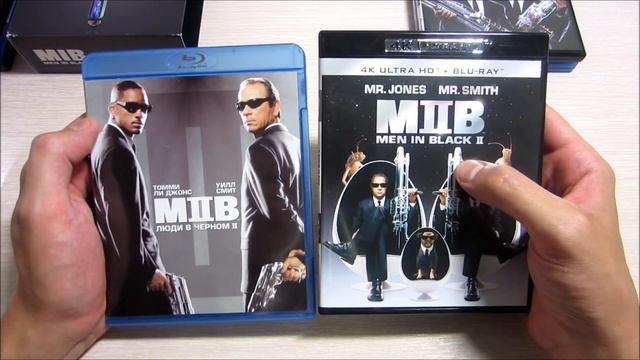 Выпуск 57-1. Обзор "Люди в чёрном" коллекция 4-х фильмов (4 диска 4K UltraHD + 4 Blu-ray)... смотреть онлайн