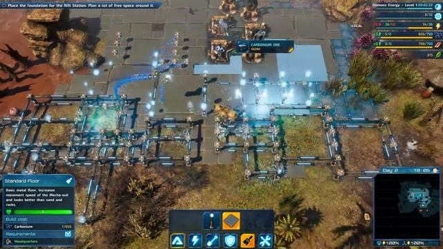 The Rift Breaker part 1 1st Mission Map смотреть онлайн