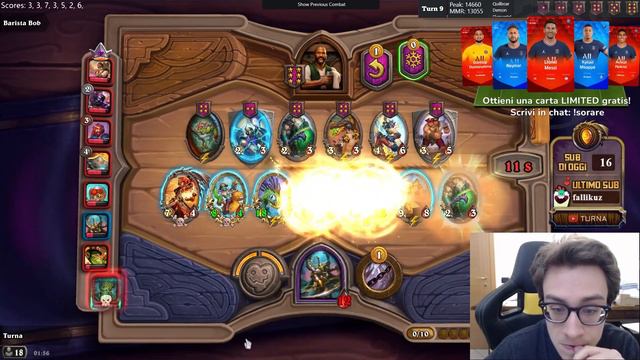 MAIEV È TROPPO SGRAVA! - TRE EARLY TRIPLE TAVERNA 6! | Hearthstone Battlegrounds ITA смотреть онлайн
