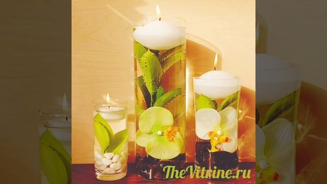 Плавающие свечи разных размеров для ваз смотреть онлайн