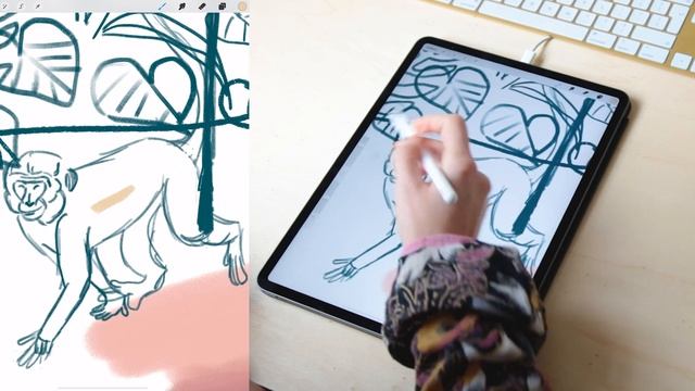Best PROCREATE BRUSHES for Professional Work - Asia Orlando Brushes (+Illustration Process) смотреть онлайн