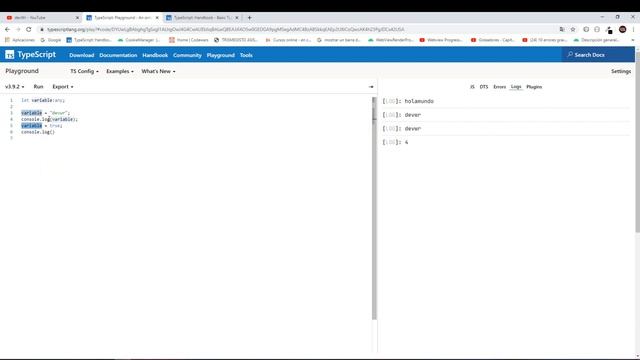 3: Curso Angular 9 - Tipo de datos y funciones en Typescript смотреть онлайн