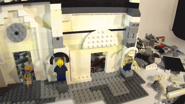 Нотердам де пари - самоделка из LEGO смотреть онлайн