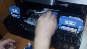 Лекции из мастерской: Прочистка картриджа и прокачка СНПЧ Canon g3400