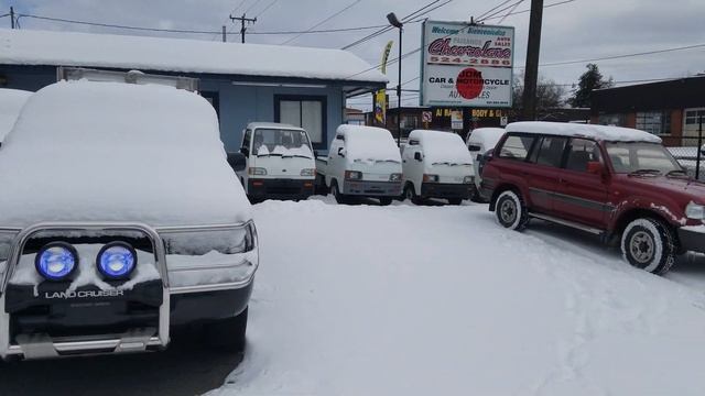 Nissan Atlas 1991 4x4 diesel TD27 only 6000ml Red color смотреть онлайн