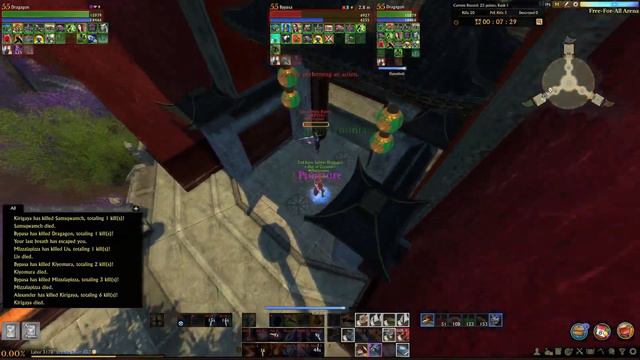 ArcheAge: SpellSong PVP in Free For All 8v8 Arena. смотреть онлайн