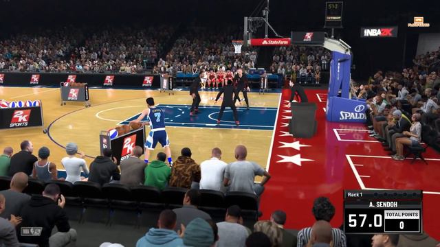 NBA 2K21 Slam Dunk MOD - 3 Point Shootout Contest смотреть онлайн