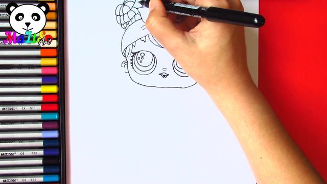 Як намалювати ляльку ЛОЛ || How to Draw a LOL Surprise Doll Sunrise || Как нарисовать Лол Рассвет смотреть онлайн