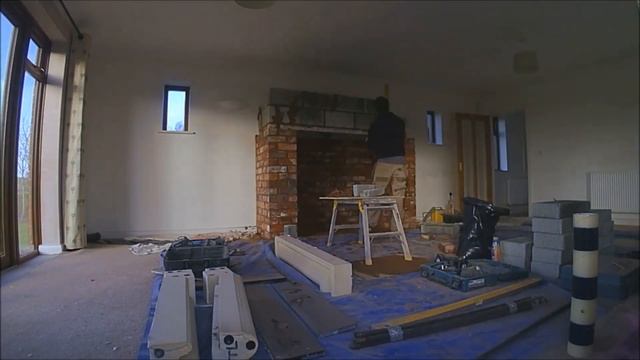 Charnwood Country 6, Brick Chimney Build, Inglenook, Stove Installation смотреть онлайн