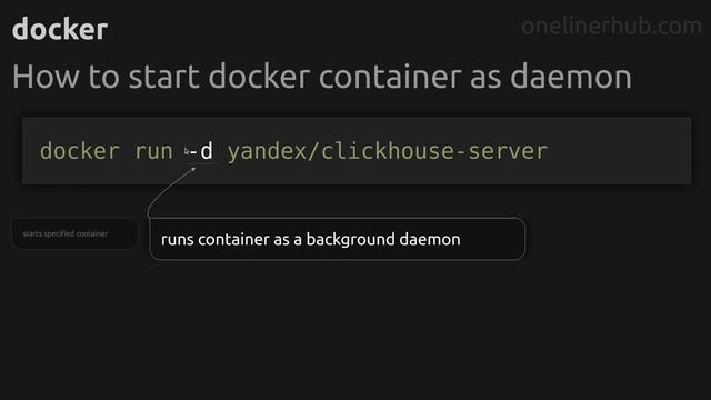 How to start docker container as daemon #docker смотреть онлайн