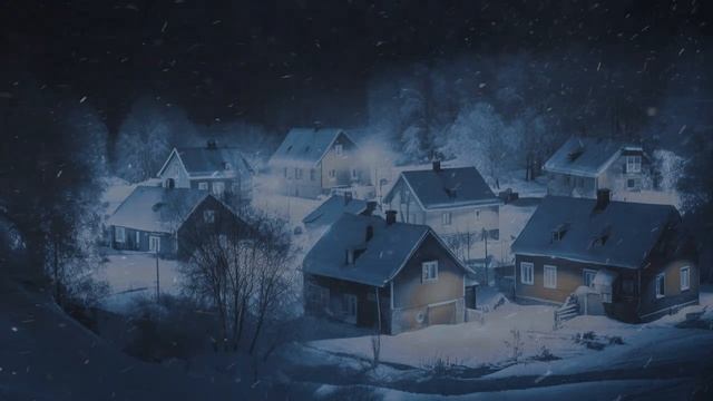 Frozen Blizzard Storm at Mountain Village | Winter Snowstorm & Snow Wind | Wind Sounds for Sleeping смотреть онлайн