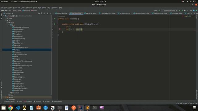 Simple For loop for biggener JAVA Programe Code. смотреть онлайн