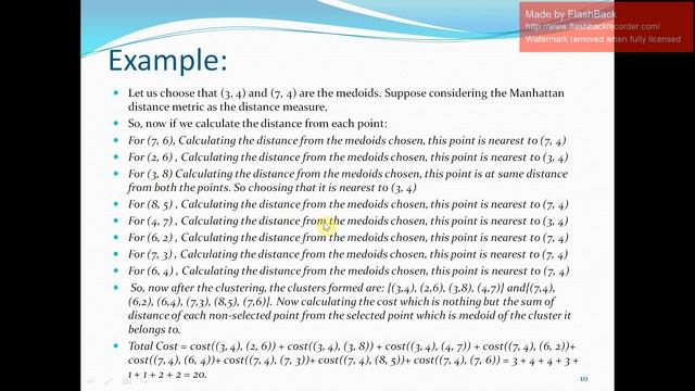 Lecture 3 Clustering K Medoid Algorithm by Surya Prakash Takhar MCA Department смотреть онлайн