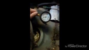 замер давления топлива рено меган 2