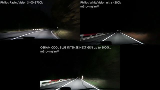 OSRAM Cool Blue Intense NEXT GEN, Philips RacingVision, WhiteVision Ultra смотреть онлайн